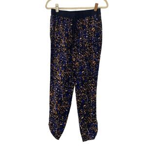 Michael Stars Silk Cheetah Print Jogger